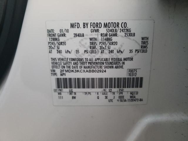 Photo 13 VIN: 2FMDK3KCXABB02924 - FORD EDGE LIMIT 