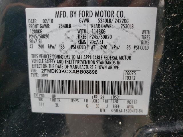 Photo 9 VIN: 2FMDK3KCXABB08898 - FORD EDGE LIMIT 