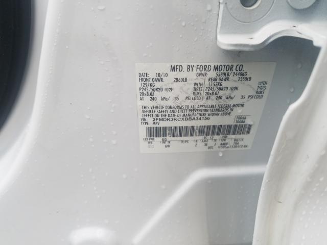 Photo 9 VIN: 2FMDK3KCXBBA34156 - FORD EDGE LIMIT 