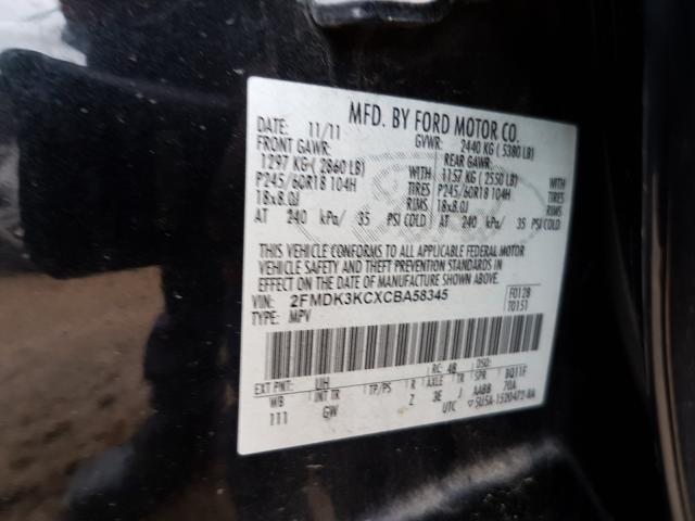 Photo 9 VIN: 2FMDK3KCXCBA58345 - FORD EDGE LIMIT 