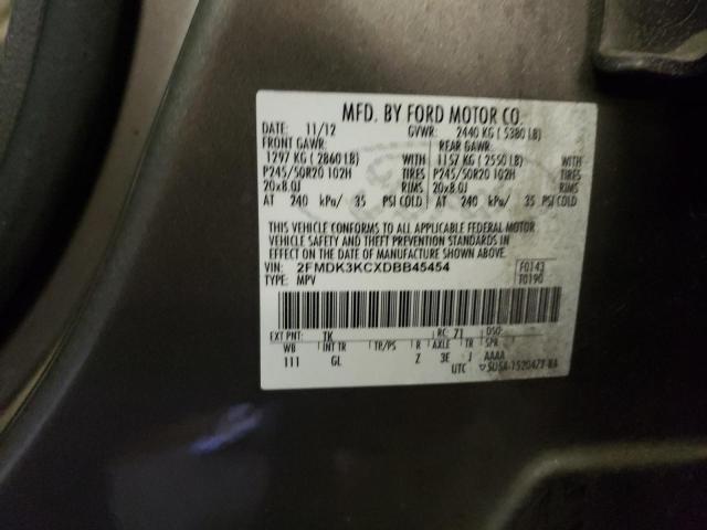 Photo 11 VIN: 2FMDK3KCXDBB45454 - FORD EDGE 