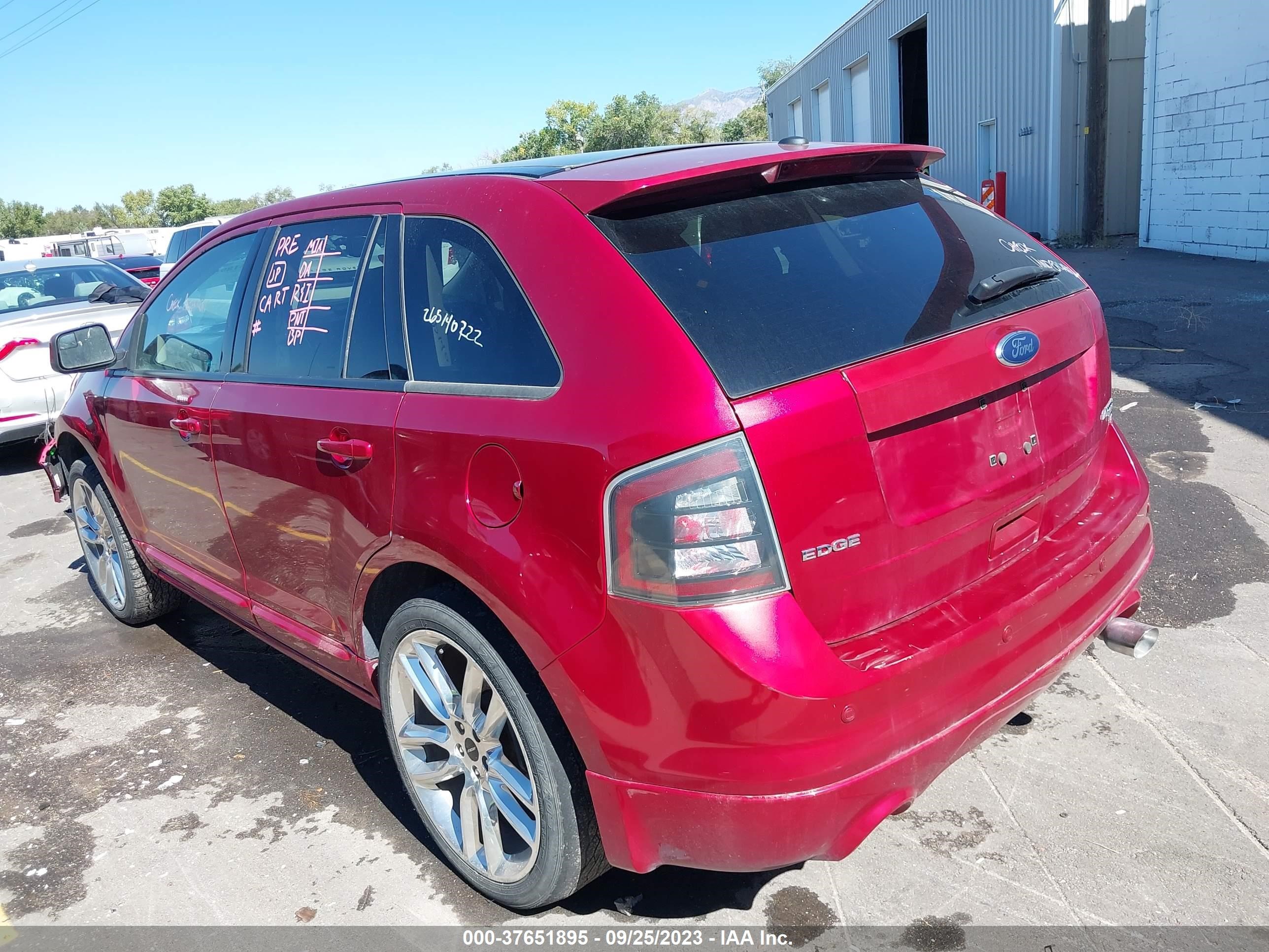 Photo 2 VIN: 2FMDK40C79BA86671 - FORD EDGE 