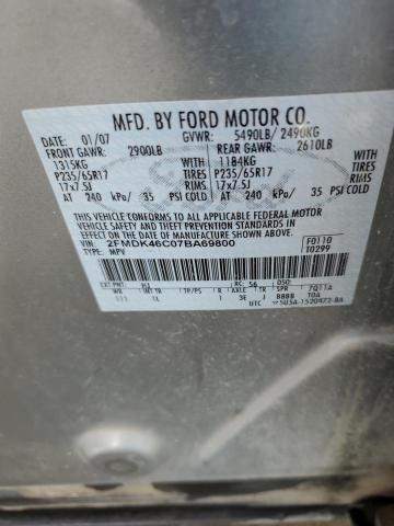 Photo 12 VIN: 2FMDK46C07BA69800 - FORD EDGE SE 