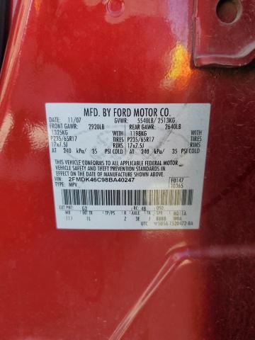 Photo 11 VIN: 2FMDK46C98BA40247 - FORD EDGE SE 