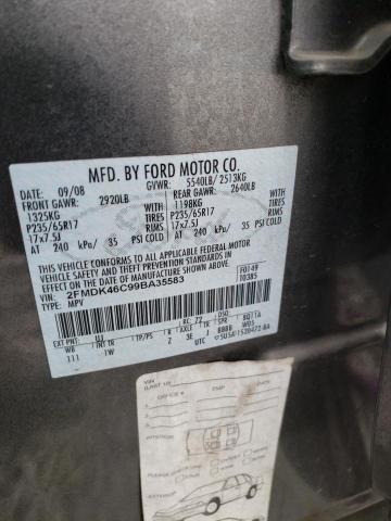 Photo 12 VIN: 2FMDK46C99BA35583 - FORD EDGE 