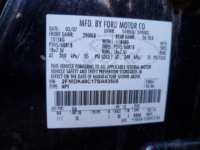 Photo 11 VIN: 2FMDK48C17BA93505 - FORD EDGE 