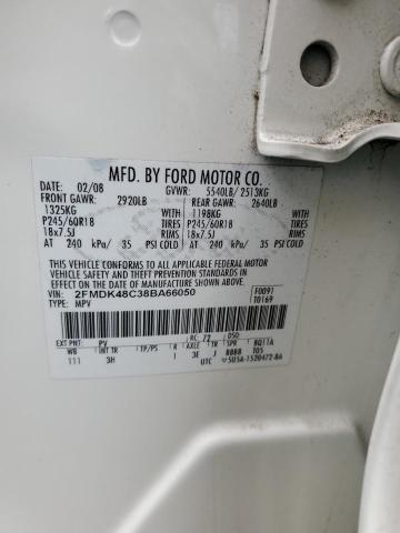 Photo 11 VIN: 2FMDK48C38BA66050 - FORD EDGE 