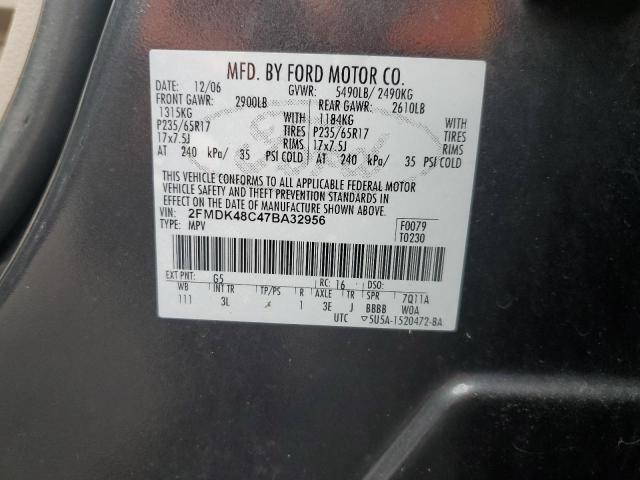 Photo 11 VIN: 2FMDK48C47BA32956 - FORD EDGE 