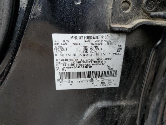 Photo 12 VIN: 2FMDK48C48BA18881 - FORD EDGE 