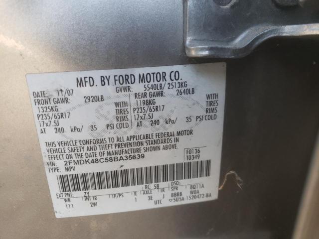 Photo 12 VIN: 2FMDK48C58BA35639 - FORD EDGE 