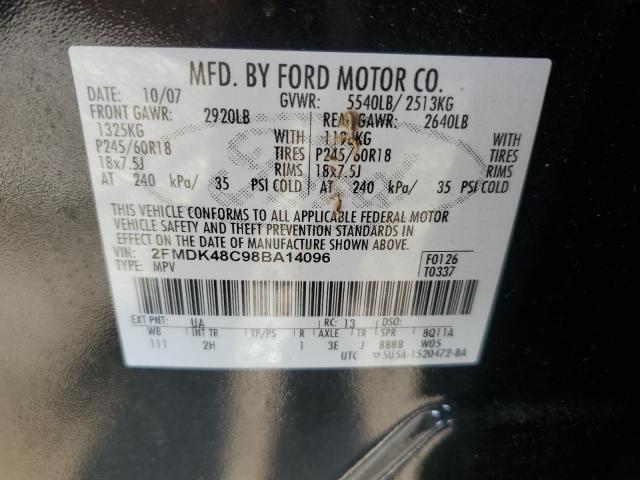 Photo 13 VIN: 2FMDK48C98BA14096 - FORD EDGE SEL 