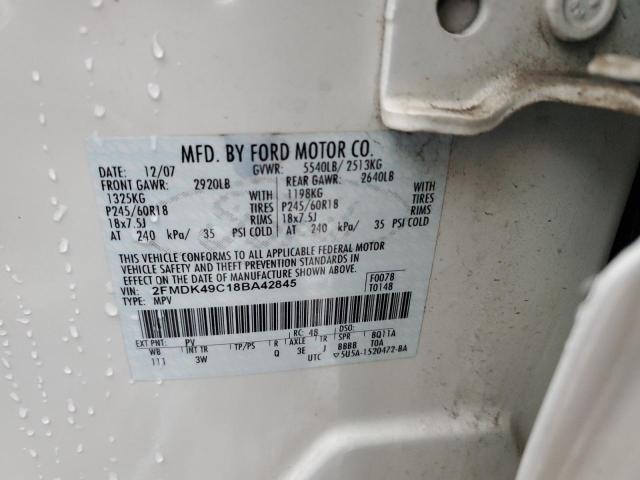 Photo 12 VIN: 2FMDK49C18BA42845 - FORD EDGE LIMIT 