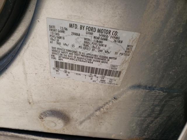 Photo 11 VIN: 2FMDK49C27BA47454 - FORD EDGE 