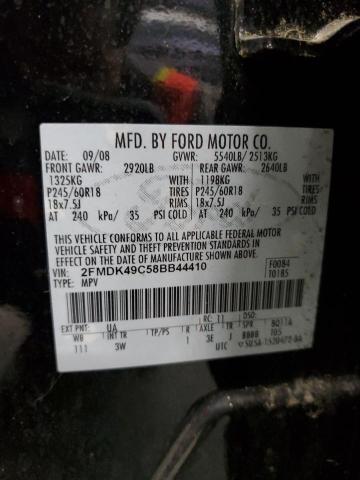 Photo 11 VIN: 2FMDK49C58BB44410 - FORD EDGE LIMIT 