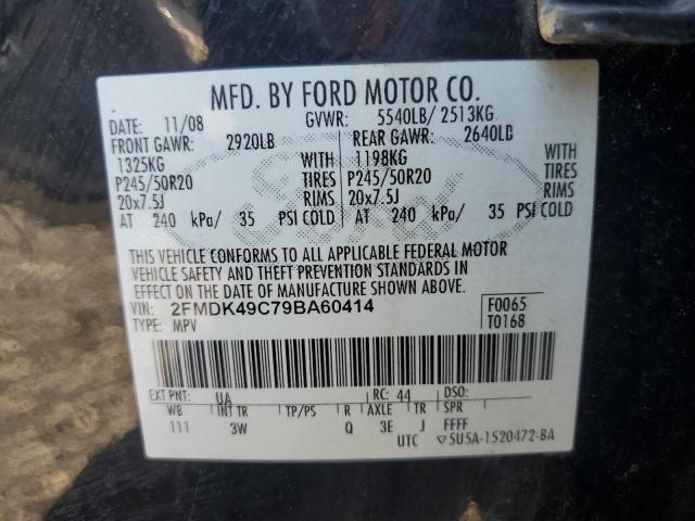 Photo 12 VIN: 2FMDK49C79BA60414 - FORD EDGE LIMIT 