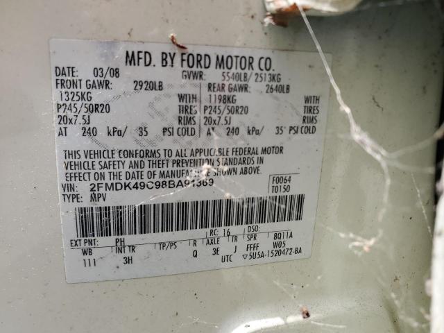 Photo 12 VIN: 2FMDK49C98BA91369 - FORD EDGE LIMIT 