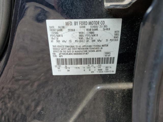 Photo 12 VIN: 2FMDK49C98BB03147 - FORD EDGE LIMIT 