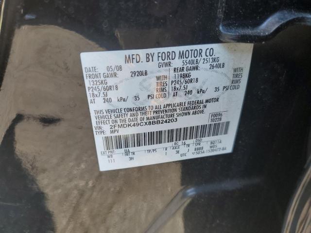 Photo 13 VIN: 2FMDK49CX8BB24203 - FORD EDGE LIMIT 