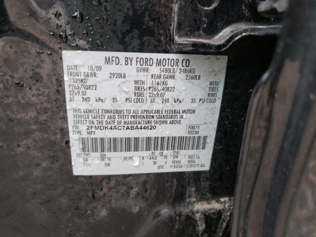 Photo 9 VIN: 2FMDK4AC7ABA44620 - FORD EDGE SPORT 