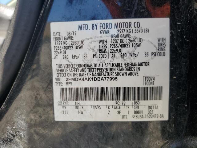 Photo 12 VIN: 2FMDK4AK1DBA77995 - FORD EDGE 