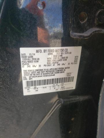 Photo 12 VIN: 2FMDK4AK1EBA22948 - FORD EDGE 