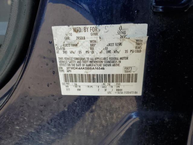 Photo 12 VIN: 2FMDK4AK5BBA16548 - FORD EDGE SPORT 