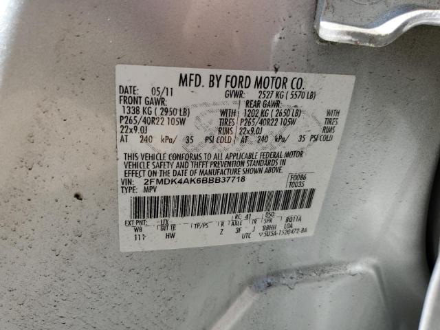 Photo 12 VIN: 2FMDK4AK6BBB37718 - FORD EDGE SPORT 