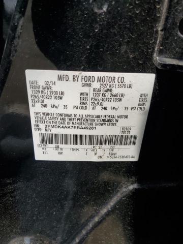 Photo 12 VIN: 2FMDK4AK7EBA49281 - FORD EDGE 