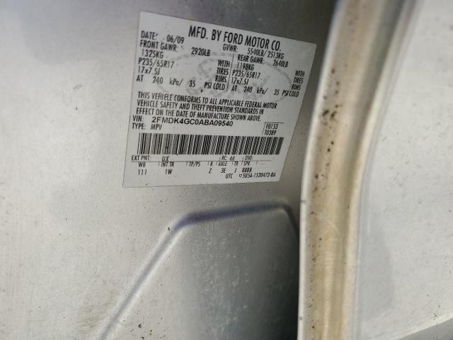 Photo 12 VIN: 2FMDK4GC0ABA09540 - FORD EDGE SE 