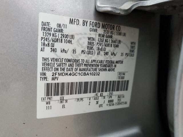 Photo 13 VIN: 2FMDK4GC1CBA10232 - FORD EDGE SE 