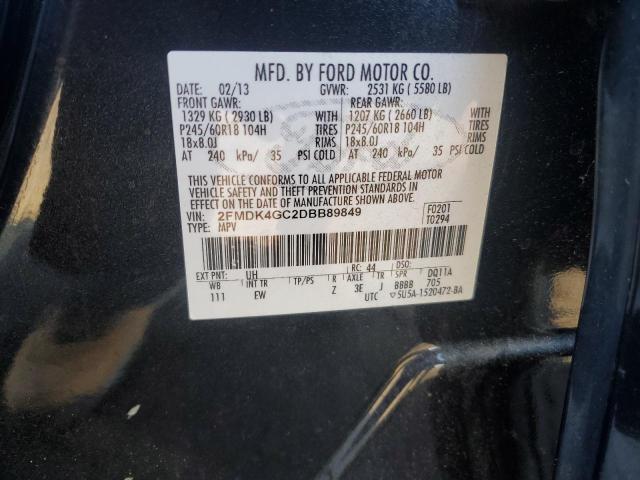 Photo 12 VIN: 2FMDK4GC2DBB89849 - FORD EDGE SE 