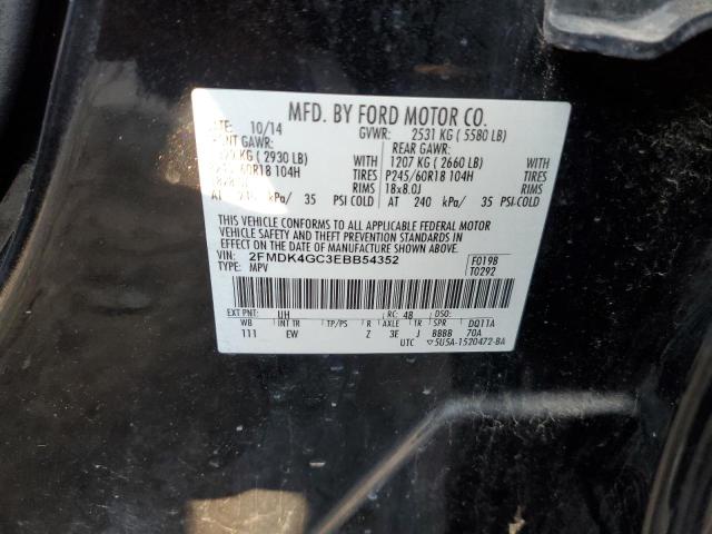 Photo 13 VIN: 2FMDK4GC3EBB54352 - FORD EDGE SE 