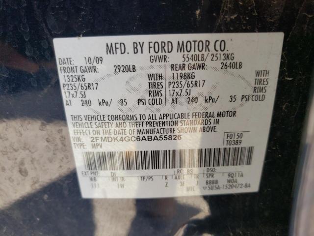 Photo 9 VIN: 2FMDK4GC6ABA55826 - FORD EDGE SE 