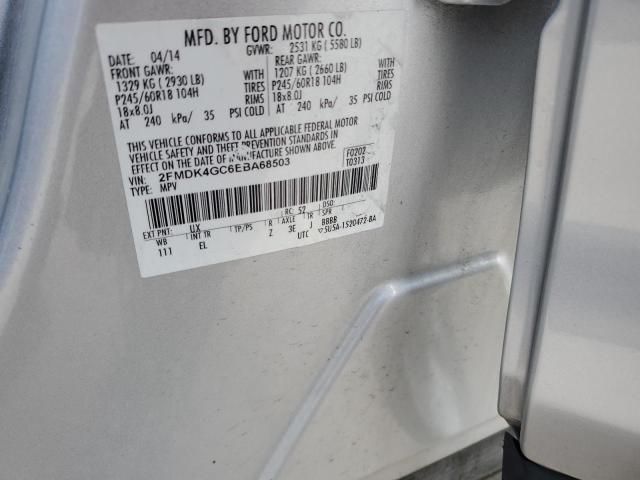 Photo 12 VIN: 2FMDK4GC6EBA68503 - FORD EDGE SE 