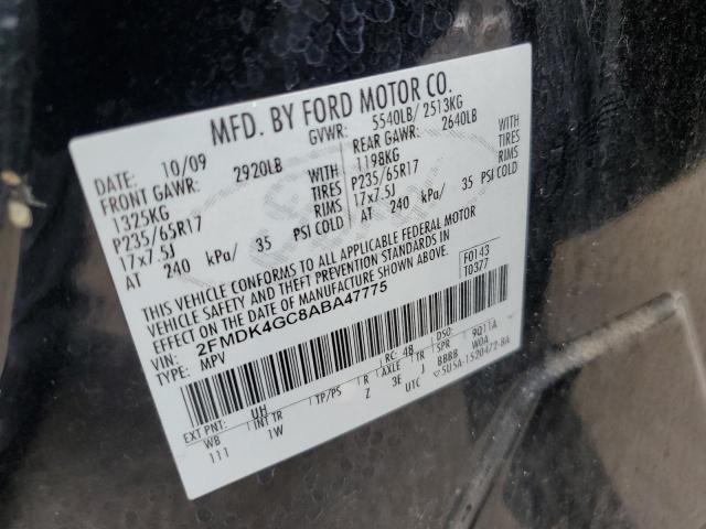 Photo 12 VIN: 2FMDK4GC8ABA47775 - FORD EDGE 