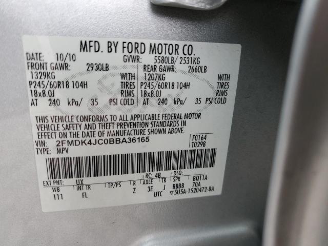 Photo 11 VIN: 2FMDK4JC0BBA36165 - FORD EDGE 