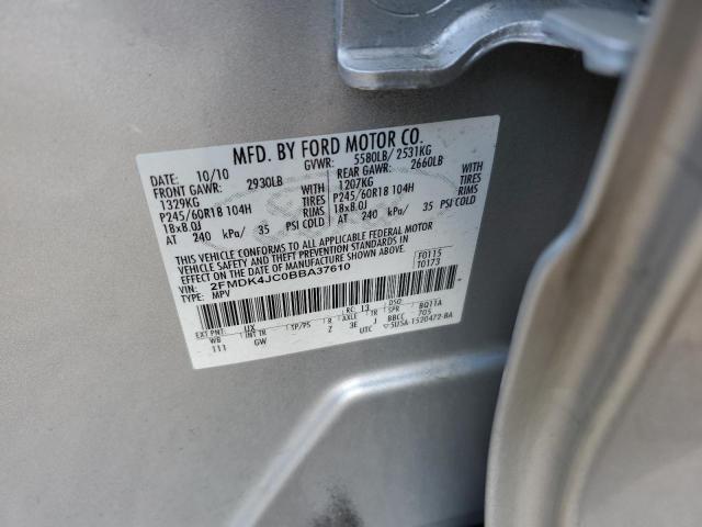 Photo 11 VIN: 2FMDK4JC0BBA37610 - FORD EDGE SEL 