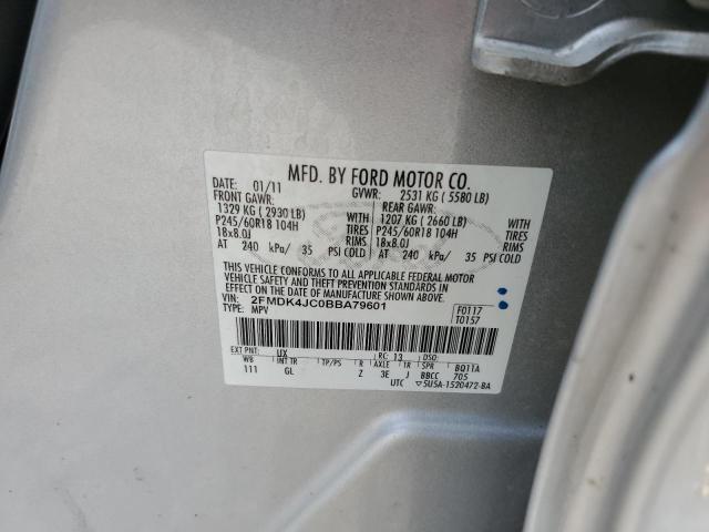 Photo 12 VIN: 2FMDK4JC0BBA79601 - FORD EDGE 