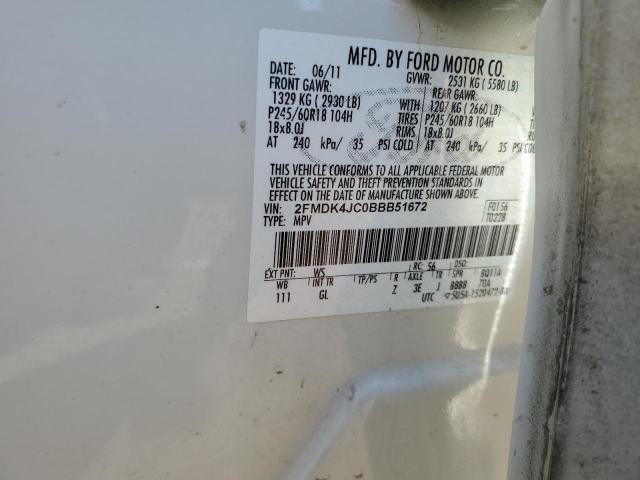 Photo 11 VIN: 2FMDK4JC0BBB51672 - FORD EDGE 