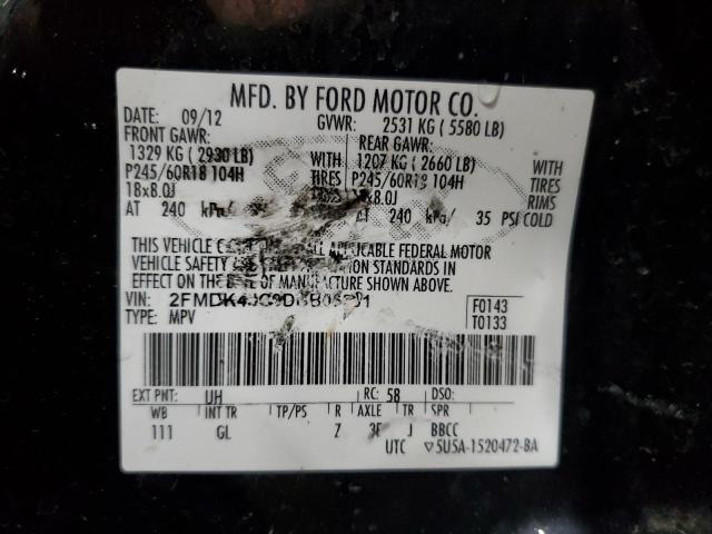 Photo 13 VIN: 2FMDK4JC0DBB06301 - FORD EDGE 