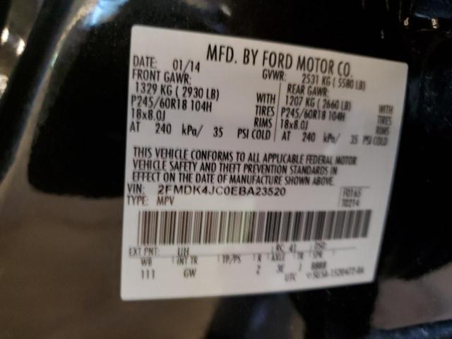 Photo 12 VIN: 2FMDK4JC0EBA23520 - FORD EDGE 