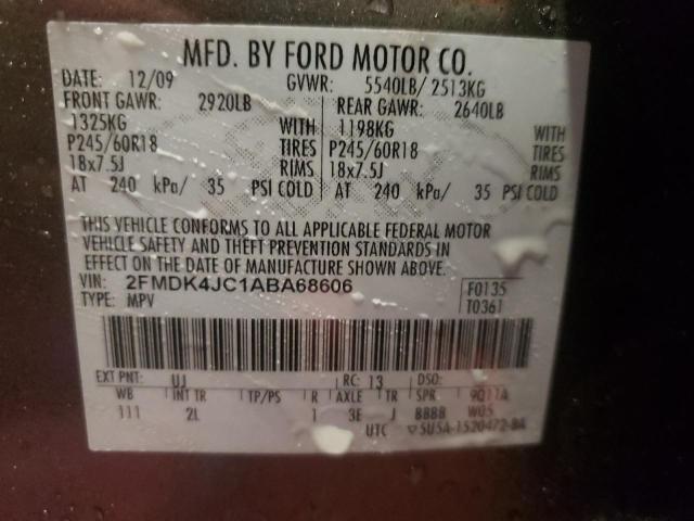 Photo 13 VIN: 2FMDK4JC1ABA68606 - FORD EDGE SEL 