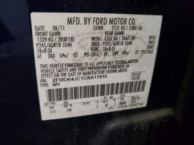 Photo 9 VIN: 2FMDK4JC1CBA11910 - FORD EDGE SEL 