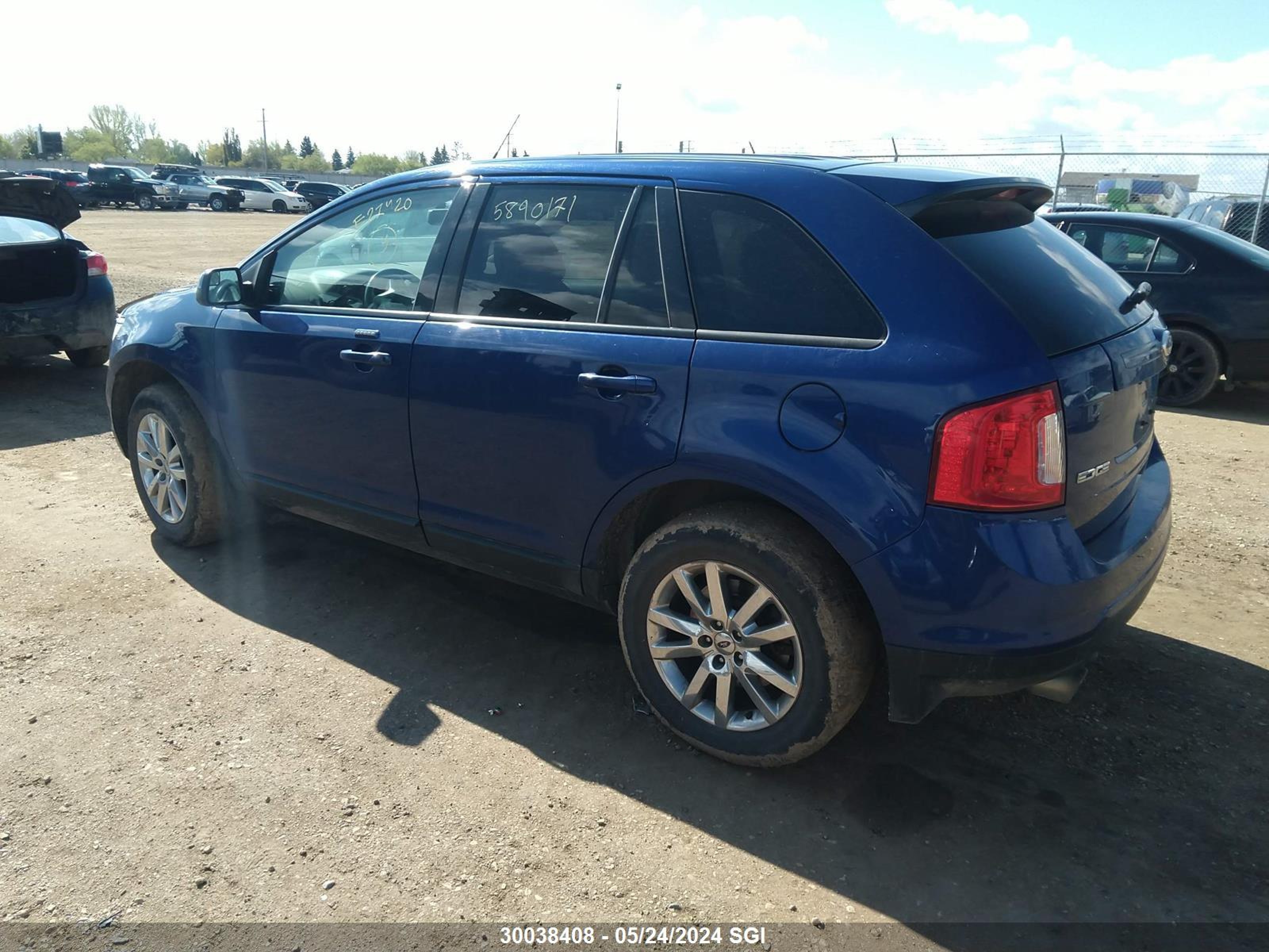 Photo 2 VIN: 2FMDK4JC2DBE27420 - FORD EDGE 