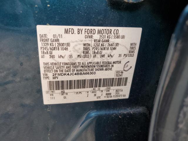 Photo 12 VIN: 2FMDK4JC4BBA66303 - FORD EDGE 