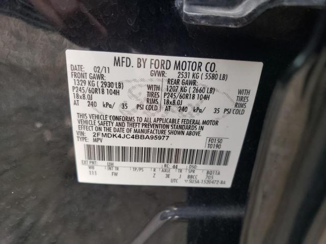 Photo 11 VIN: 2FMDK4JC4BBA95977 - FORD EDGE 