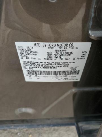 Photo 11 VIN: 2FMDK4JC4DBC65256 - FORD EDGE SEL 