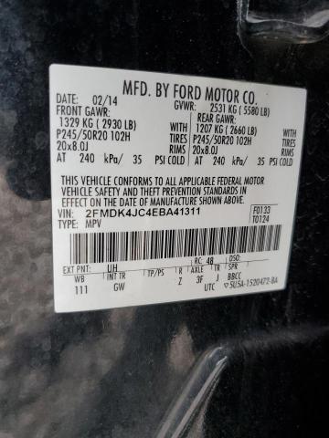 Photo 11 VIN: 2FMDK4JC4EBA41311 - FORD EDGE 