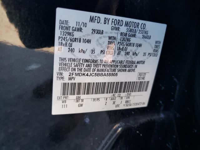 Photo 11 VIN: 2FMDK4JC5BBA55505 - FORD EDGE 