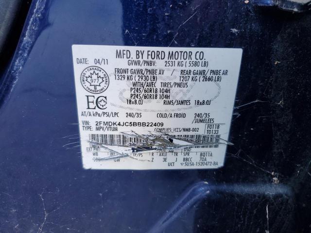 Photo 12 VIN: 2FMDK4JC5BBB22409 - FORD EDGE 